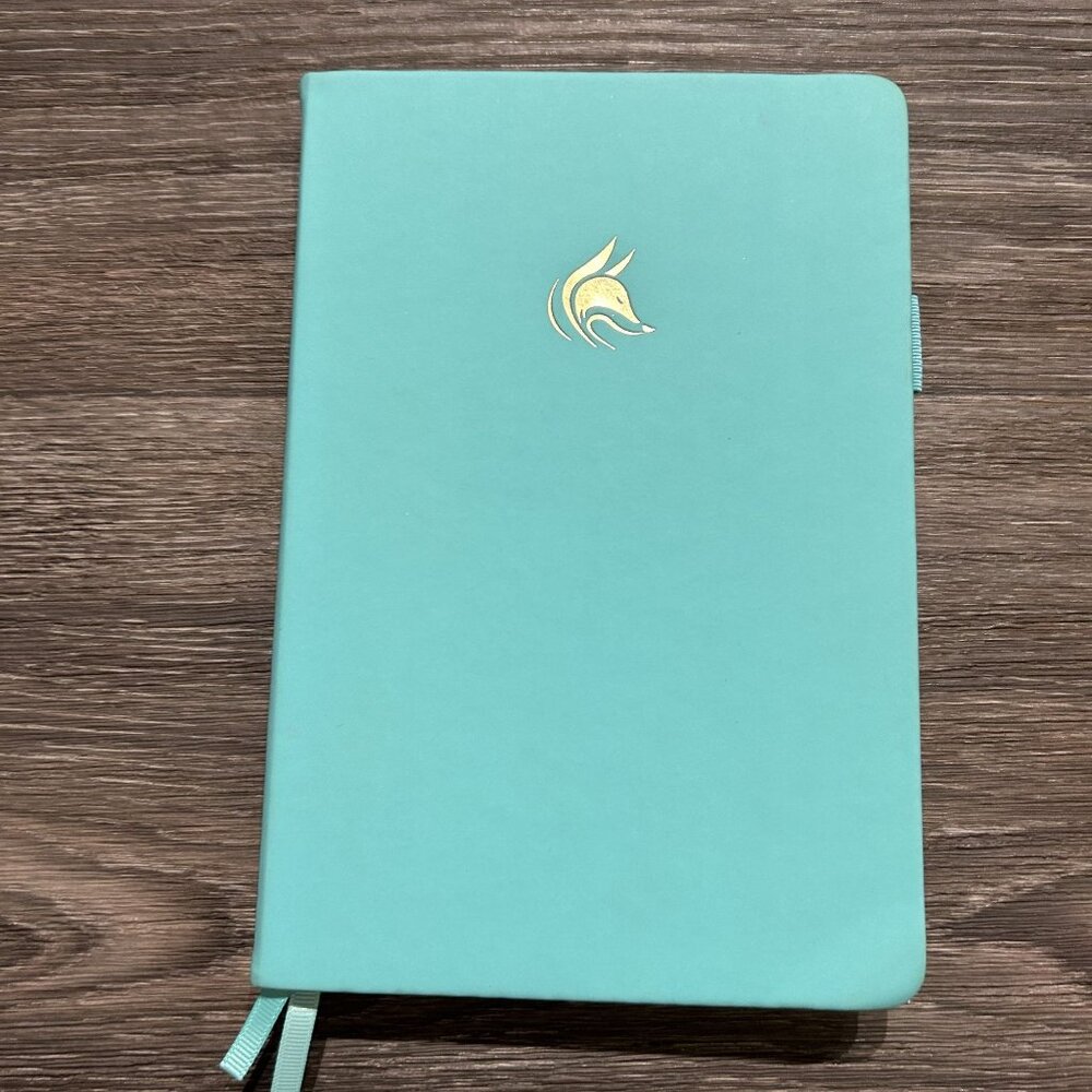 NEW Clever Fox Wellness Planner Goal Setting Journal Habit Tracker Stickers